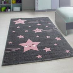 eoshop Dětský koberec Kids 610 pink (Varianta: 120 x 170 cm)