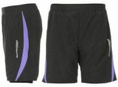 Muddyfox - Urban Cycling Shorts Ladies – Black/Purple - 10(S)