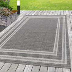 eoshop Kusový venkovní koberec Aruba 4901 grey (Varianta: 60 x 100 cm)