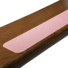 Grip Shop  Růžová protiskluzová samolepka na schody, vanu, sprchu 10cm x 61cm, 15 ks