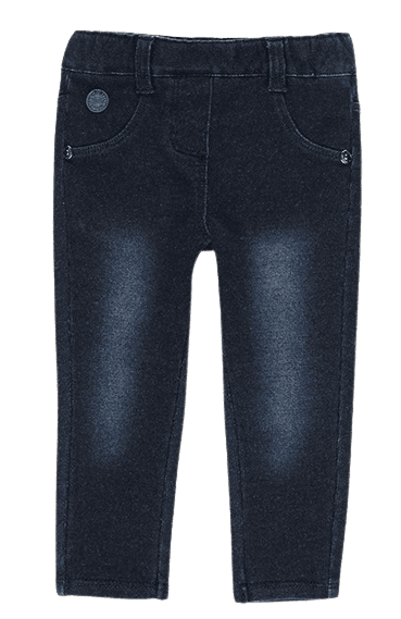 Boboli dívčí kalhoty 290001 86 tmavě modrá