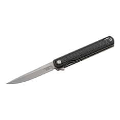 Herbertz 568612 jednoruční kapesní nůž 9cm, CNC frézovaný G10, černá