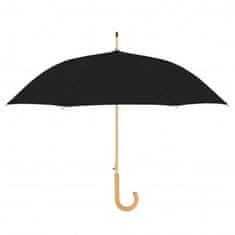 Doppler NATURE LONG Simple Black- EKO deštník