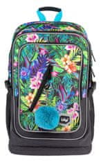 BAAGL Školní batoh Baagl Cubic Tropical
