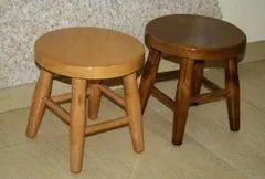 eoshop Buková stolička o výšce 31 cm (Barva dřeva: Dub)