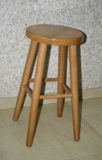 eoshop Buková stolička o výšce 60 cm (Barva dřeva: Olše)