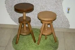 eoshop Buková stolička regulovatelná (Barva dřeva: Olše)