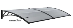 Rojaplast Panel polykarbonátu pro vchodový přístřešek 970x493,5mm