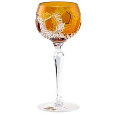 Caesar Crystal Sklenice na víno Frost, barva amber, objem 190 ml