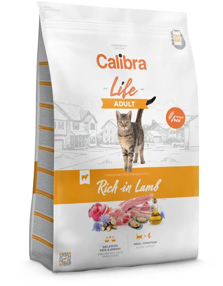 Levně Calibra Cat Life Adult Lamb 6 kg