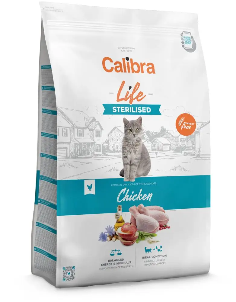 Levně Calibra Cat Life Sterilised Chicken 6 kg