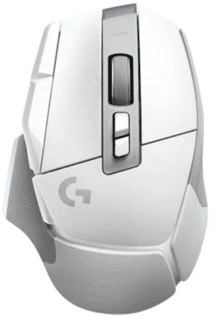 Stylová optická počítačová myš Logitech G502 X LIGHTSPEED, bílá (910-006189) ultra lehká tichá přesná citlivost DPI 100 25600 senzor HERO 25K Lightforce spínače RGB