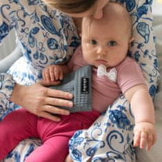 AKUKU Dětský nahřívací a chladící polštářek Termofor s višňovými peckami Akuku šedý