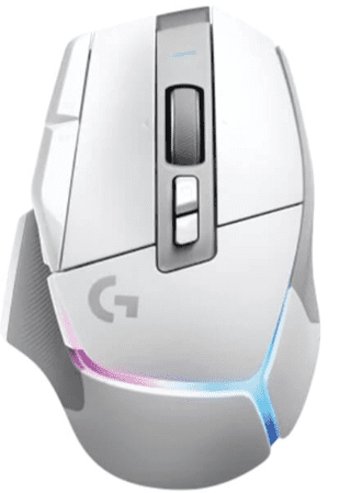 Stylová optická počítačová myš Logitech G502 X Plus, bílá (910-006171) ultra lehká tichá přesná citlivost DPI 100 25600 senzor HERO 25K Lightforce spínače RGB