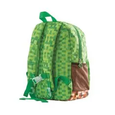 Pixie Crew Dětský batoh Minecraft zeleno-hnědý