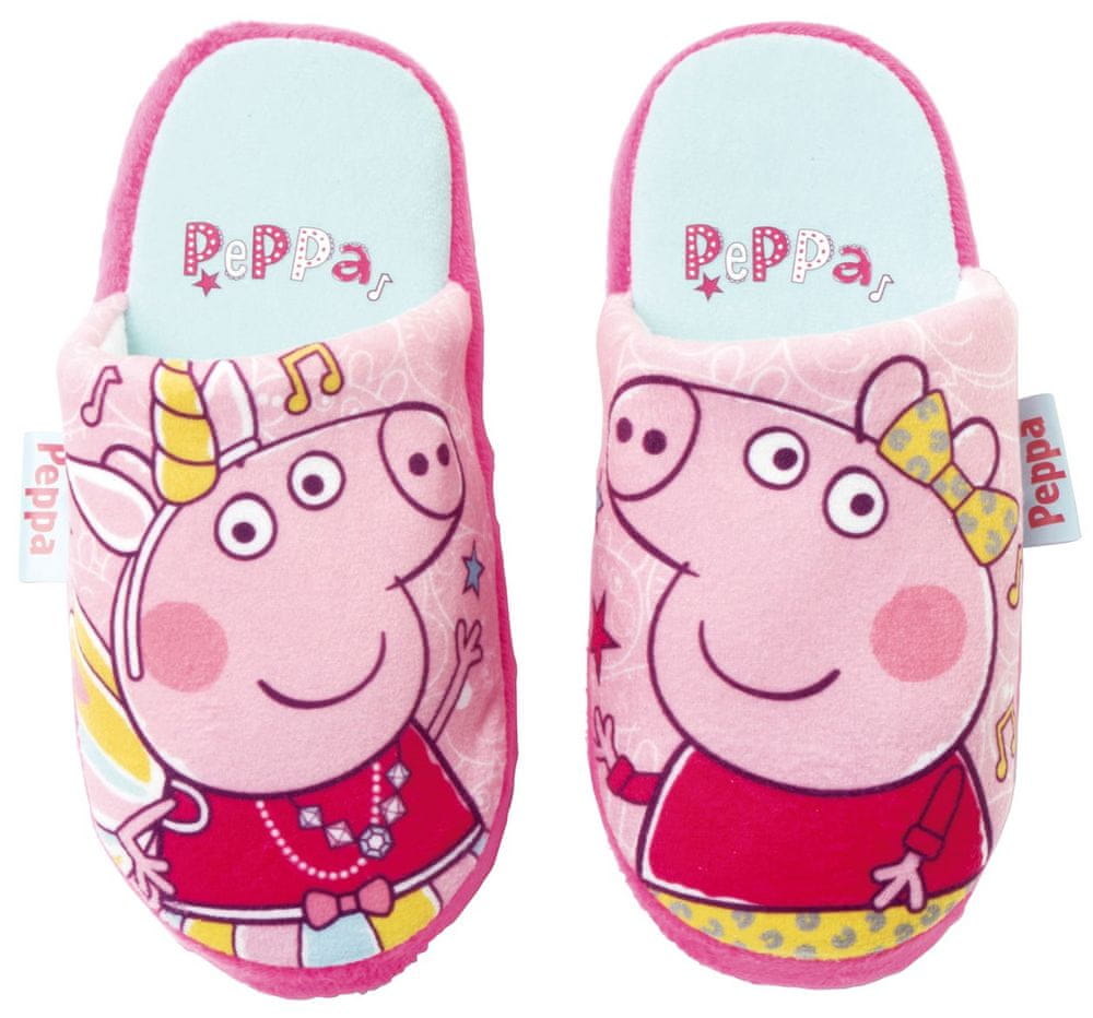 Disney dívčí pantofle Peppa Pig PP14812 růžová 32