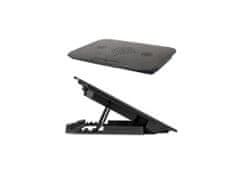 Multifunkční flexibilní chladící stolek po notebook