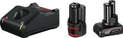 Bosch Baterie Bosch.12V 4,0Ah + 2,0Ah + nabíječka