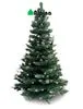 Vánoční stromek ZASNĚŽENÁ BOROVICE se šiškami, výška 150 cm