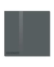SMATAB® Šedá antracitová skleněná pracovní a kancelářská tabule 40 × 60 cm