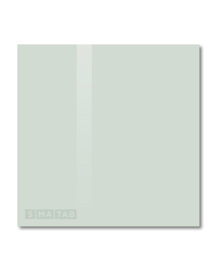 SMATAB® Bílá satinová skleněná pracovní a kancelářská tabule 40 × 60 cm