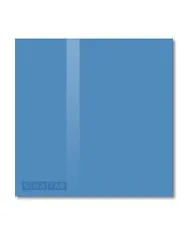 SMATAB® skleněná magnetická tabule modrá ocelová 35 × 35 cm