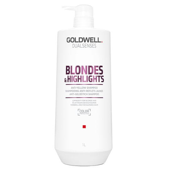 GOLDWELL Dualsenses Blondes & Highlights - šampon pro blond a melírované vlasy 1000ml