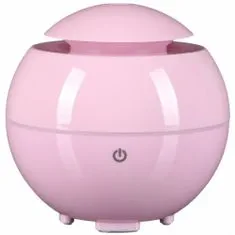 SIXTOL Aroma difuzer Globe růžový lesk 150ml