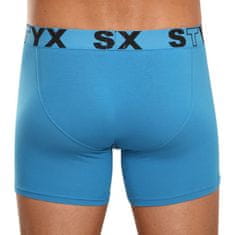 Styx 3PACK pánské boxerky long sportovní guma vícebarevné (U9696167) - velikost M