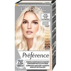 L’ORÉAL PARIS Zesvětlující barva na vlasy Blondissimes Préférence (Odstín Ultra Platinum)