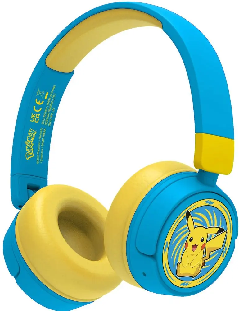 Levně OTL Technologies Pikachu dětská bezdrátová sluchátka