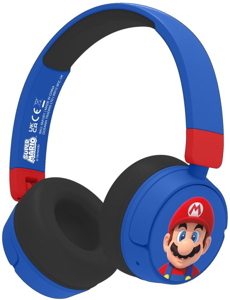 OTL Technologies Super Mario dětská bezdrátová sluchátka