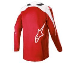 Alpinestars Motokrosový dres Fluid Narin red/white dres vel. XL