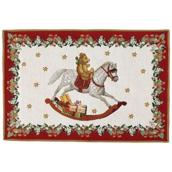 Villeroy & Boch Vánoční textilní prostírání TOY'S FANTASY - HORSE, 32 x 48 cm +