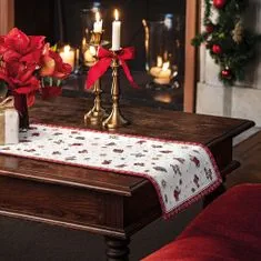 Villeroy & Boch Vánoční textilní běhoun TOY'S DELIGHT, 32 x 96 cm