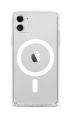 TopQ Kryt Clear Magnetic iPhone 12 mini pevný průhledný 76144