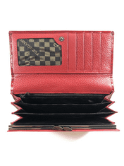 Dailyclothing Dámská luxusní peněženka - červená 1643