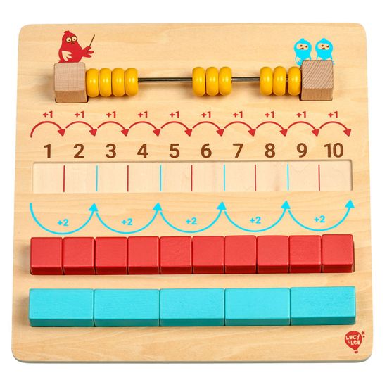 Lucy&Leo Moje první matematická hra - dřevěná herní sada