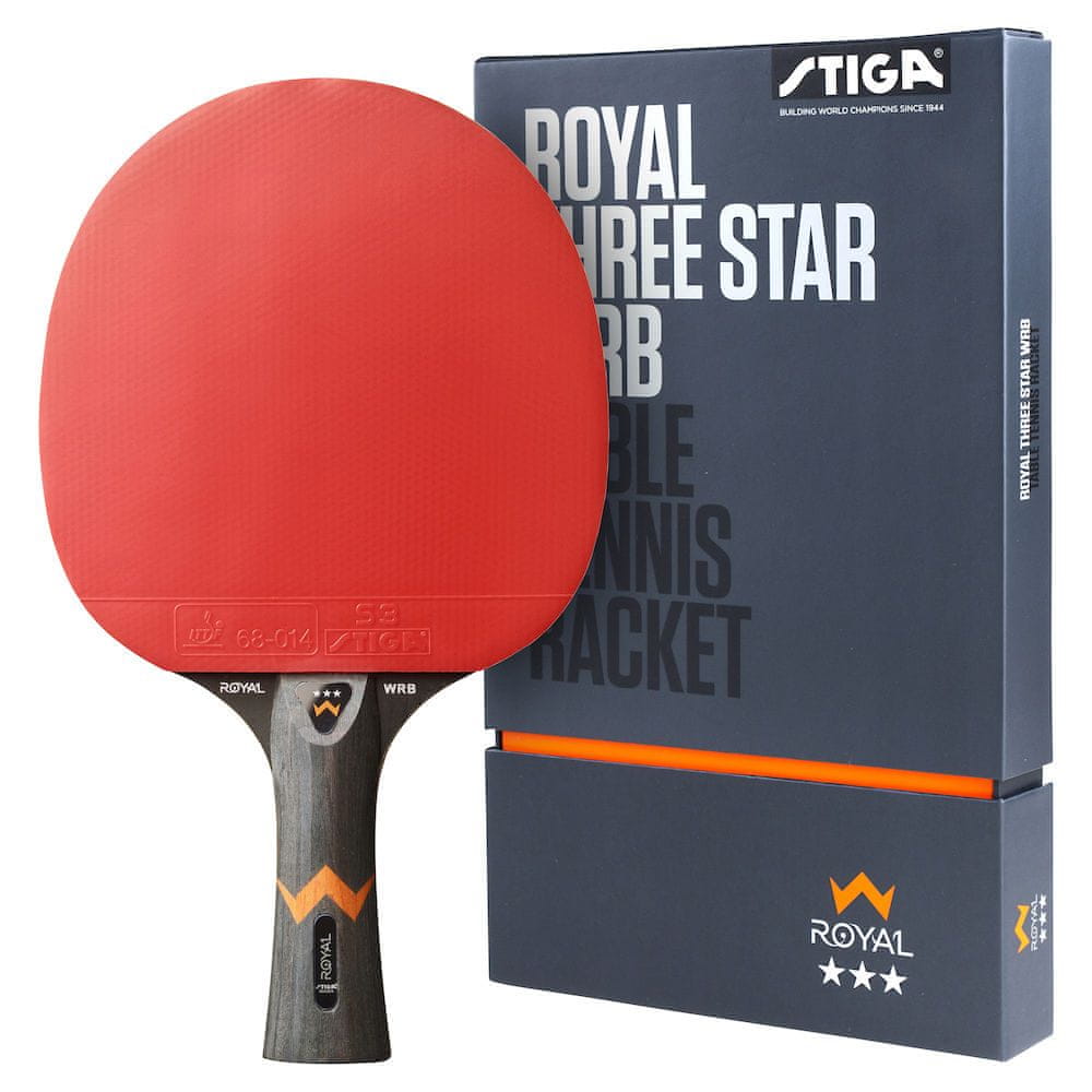 Levně Stiga pálka na stolní tenis Royal 3-star WRB