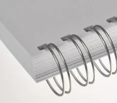 Renz Vázací hřbet kovový (3/1") A4 průměr 11mm stříbrný 100ks