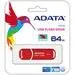 Adata UV150/64GB/100MBps/USB 3.0/USB-A/Červená