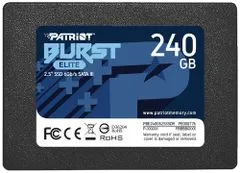 Patriot BURST ELITE 240GB SSD / Interní / 2,5" / SATA 6Gb/s /