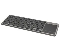 Hama bezdrátová klávesnice KW-600T s touchpadem, pro Smart TV