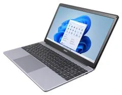 Umax notebook VisionBook 15Wj/ 15,6" IPS/ 1920x1080/ N4500/ 4GB/ 128GB eMMC/ mini HDMI/ USB/ USB 3.0/ W11 Pro/ šedý