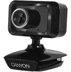 Canyon webová kamera C1 - VGA 640x480@30fps,1.3 MPx,360°,USB2.0