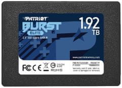 Patriot BURST ELITE 1,92TB SSD / Interní / 2,5" / SATA 6Gb/s /
