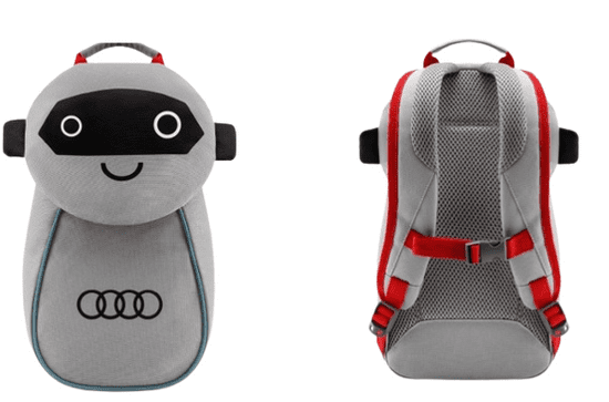 Audi Audi dětský batoh ADUI, šedý 6l