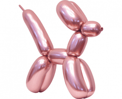 GoDan Modelovací balónky saténové růžové 50ks 152cm
