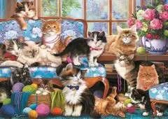 Trefl Puzzle Kočičí rodinka 500 dílků