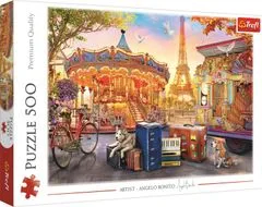 Trefl Puzzle Prázdiny v Paříži 500 dílků